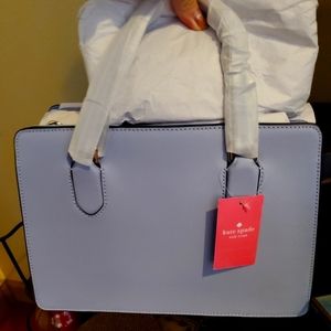 Kate Spade Reese Handbag in Frosted Flower Lavendar, Brand New Sugg. Retail $399